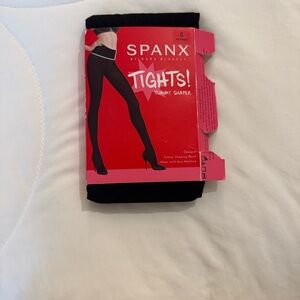 SPANX Very Black Power Leg Tights